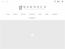 Tablet Screenshot of barnels.com